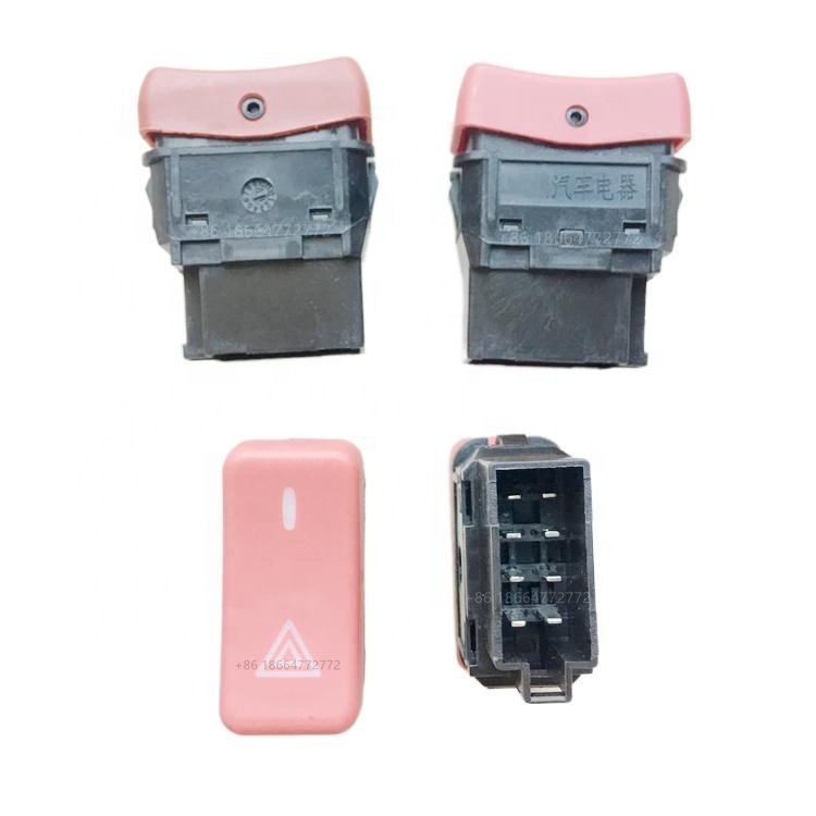 Bus Electrical Spare Parts 3792 New Model 24V 8pin Various Lights Control Switch Rocker Switch Use for yutong